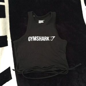 Gymshark ribbon crop top